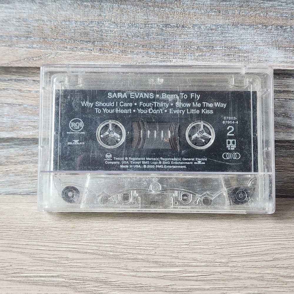 Sara Evans Born To Fly Cassette Tape Music